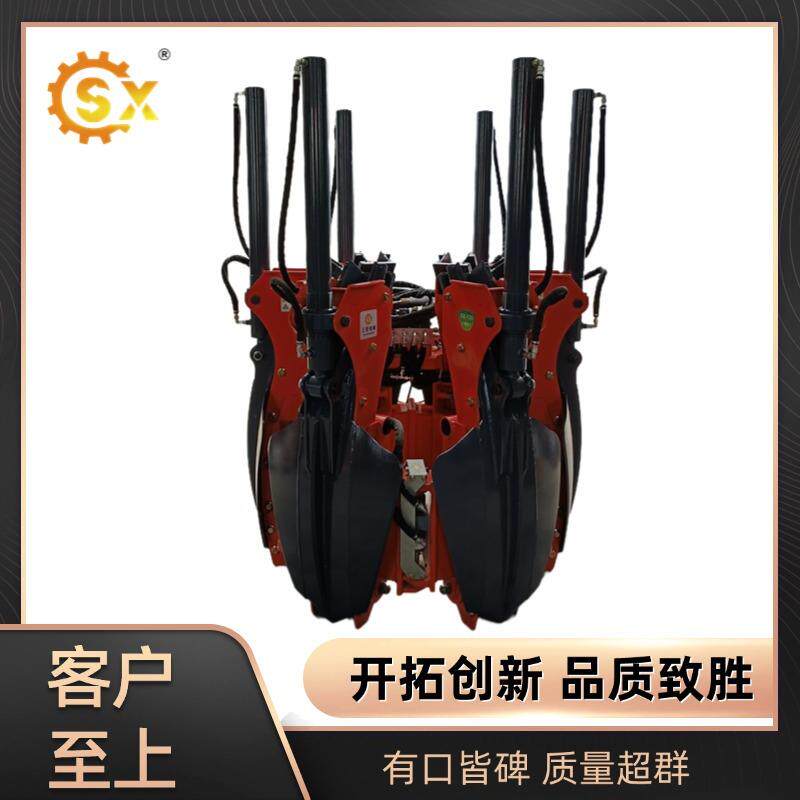 六瓣式120全液压自动挖树机苹果型土球饱满成活率高