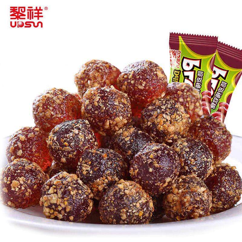 黎祥陈皮梅软糖爆浆陈皮软糖九制陈皮梅话梅喜糖果零食