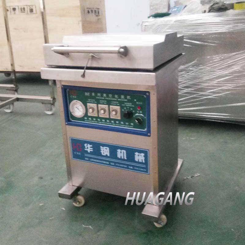 牌DZ400单室真空包装机湖南休闲食品单室内抽真空机