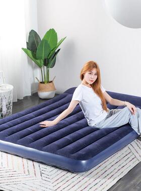 植绒充气床MJI垫双人家用大单人叠充气垫便折携床加环气垫床保材