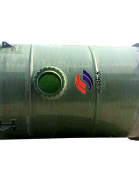 GPR玻璃筒体 移动式排水泵 玻璃钢地埋污水泵站 截流井