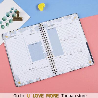 2026 Planner Book Notepad Notebook Monthly Weekly Daily Book