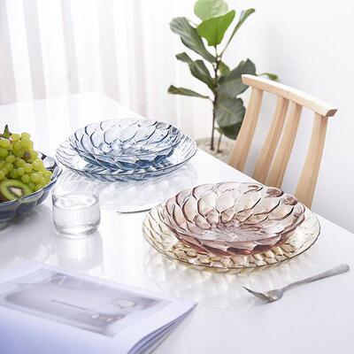 PS material household fruit and snack tray wholesale, transp
