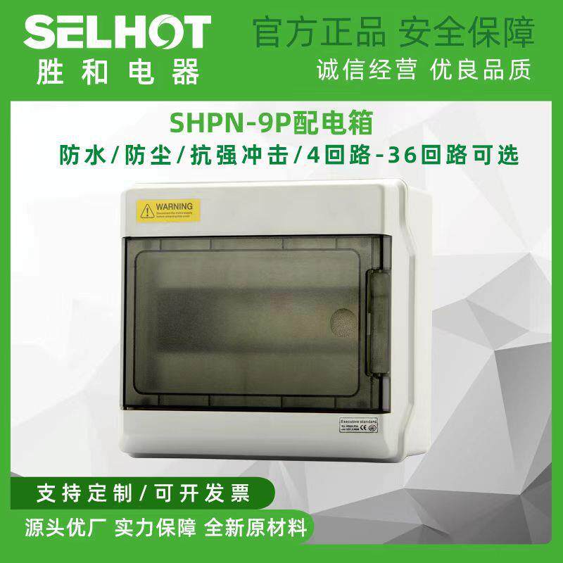 SH9PN户外防水电箱塑料澳标电源箱照明配电箱IP66充电桩光伏箱