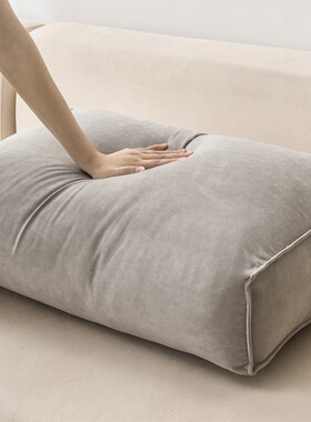 长方沙靠垫床发头靠形枕方形榻米大榻靠背软包抱枕腰枕B14靠背垫