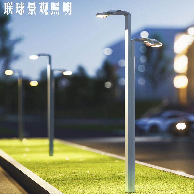 新款户外防水庭院灯3米杆铝型材路灯家用接电款室外花园景观灯