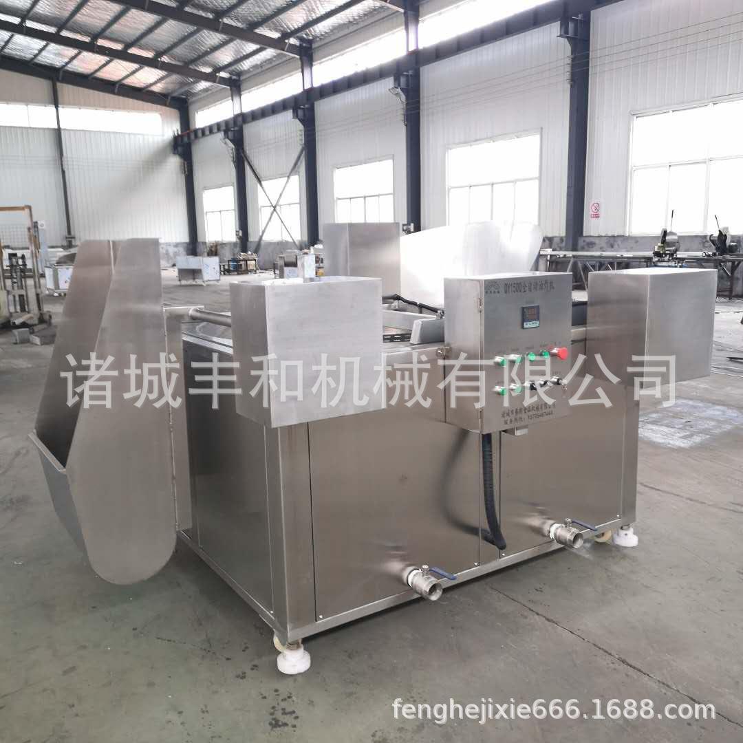供应豆泡豆干油炸机现货 全自动燃气加热油炸机 鸡腿酥锅巴油炸机