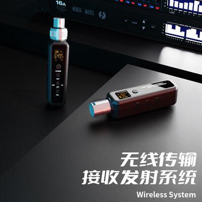 麦克风手雷电容动圈手持话筒有线转无线转换器无线发射接收系统