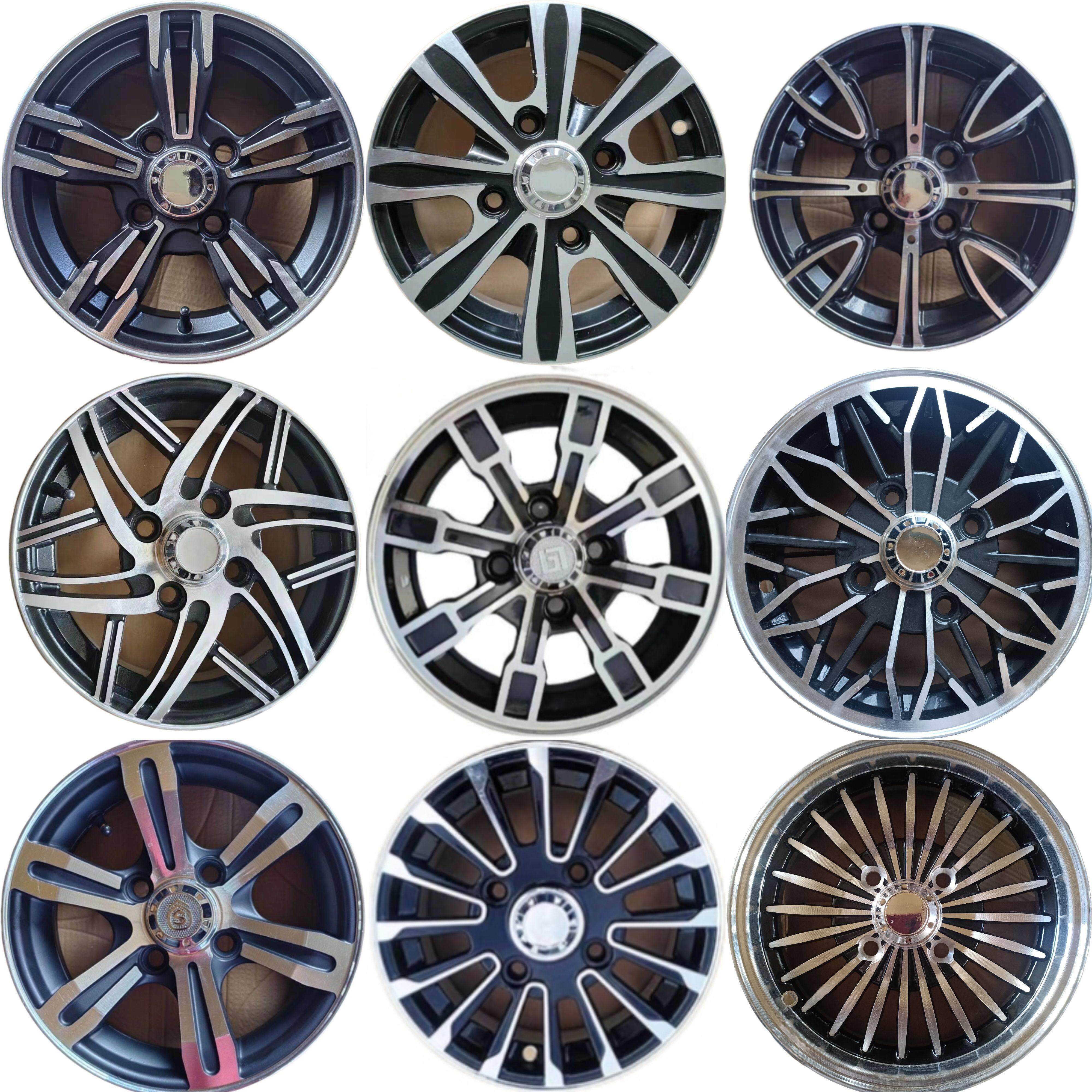 145/70R12铝圈轮毂钢圈12寸13寸低速老人代步车名爵龙启盛昊东威