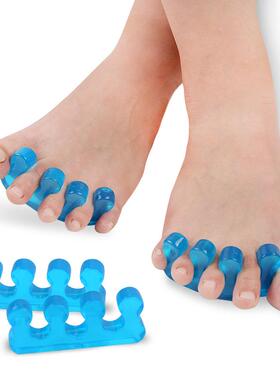 脚外翻分趾固定器脚趾重叠器三孔蓝色器大脚骨分离器定制
