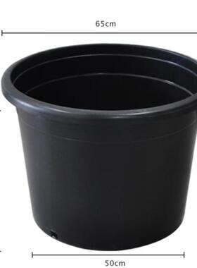 25加仑特大号黑色加仑盆塑料盆塑料桶注塑盆蓝莓果蔬种植花盆