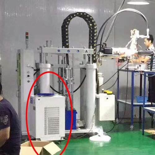 液体硅胶（固转液）成型机配套用1HP风冷式冷水机、水制冷机