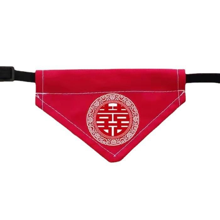 大型犬结婚狗狗猫咪口水口水巾