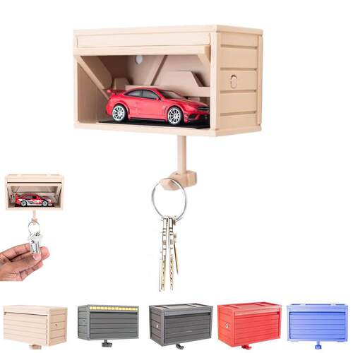Car Garage Key Holder with Opening Door开车库门汽车钥匙挂钩