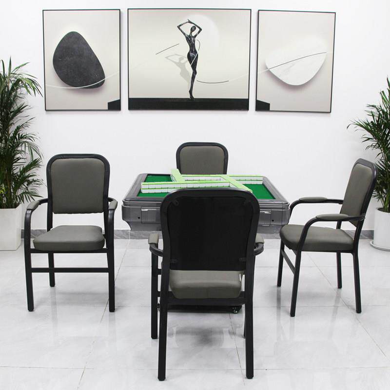 高档麻将椅子棋牌室专用打麻将的凳子麻将桌凳专用椅子茶楼座椅
