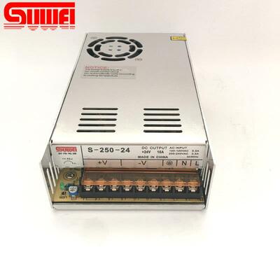 250W开关电源S-250-24AC220V转24V10A12V20A5V36V48V步进电机LED