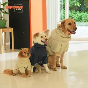 韩国pup巴小pygallery黎风衣雨衣四脚防PG1472水狗衣服狗宠物大中