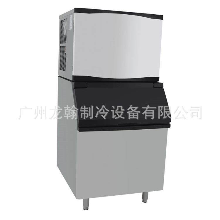 800磅分体式制冰机方块冰商用奶茶冰粒机