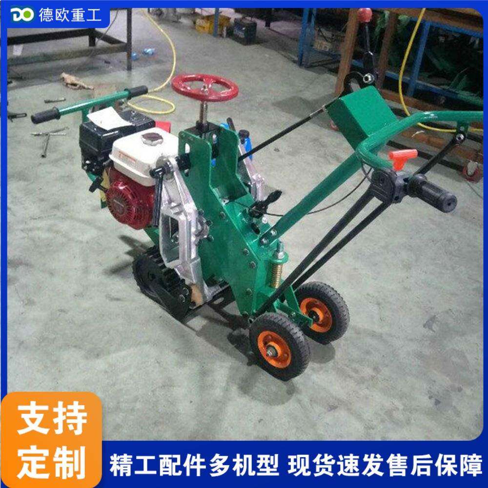 人造草坪移植机 园林绿化草坪种植机 手推式汽油动力起草皮机