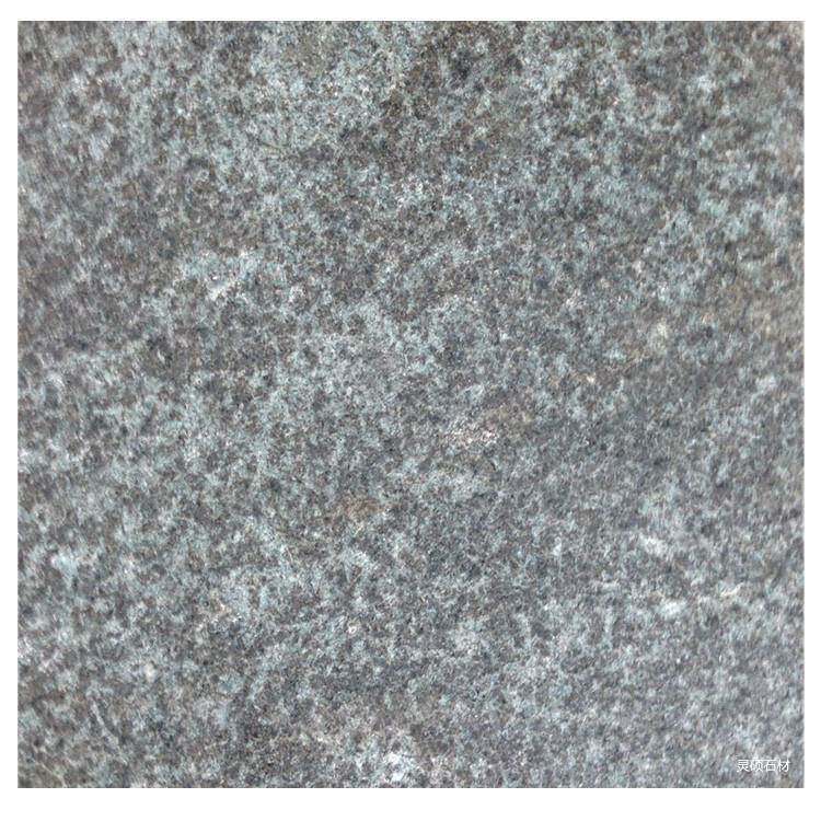 供应深绿麻花岗岩荔枝面 邮政绿石材厂家 细花森林绿天然石