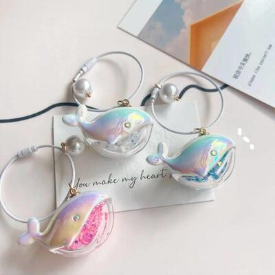 Cute Whale Keychain Pendant Accessories School Bag Pendant