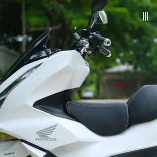适用豪爵UHR150本田PCX160NS150GX无极SR250小座包小孩座椅前坐垫