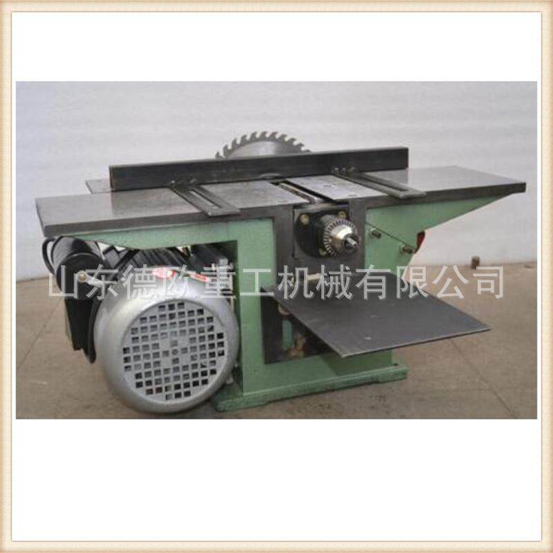 家具厂木头台机械刨机木板刨床电动台式三合一木工锯铣刨木锯