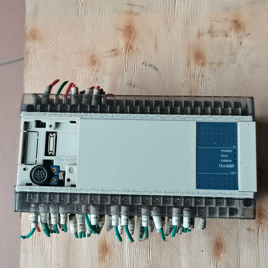 三菱PLC 拆机  FX1N-60MR-001，正品一台，成