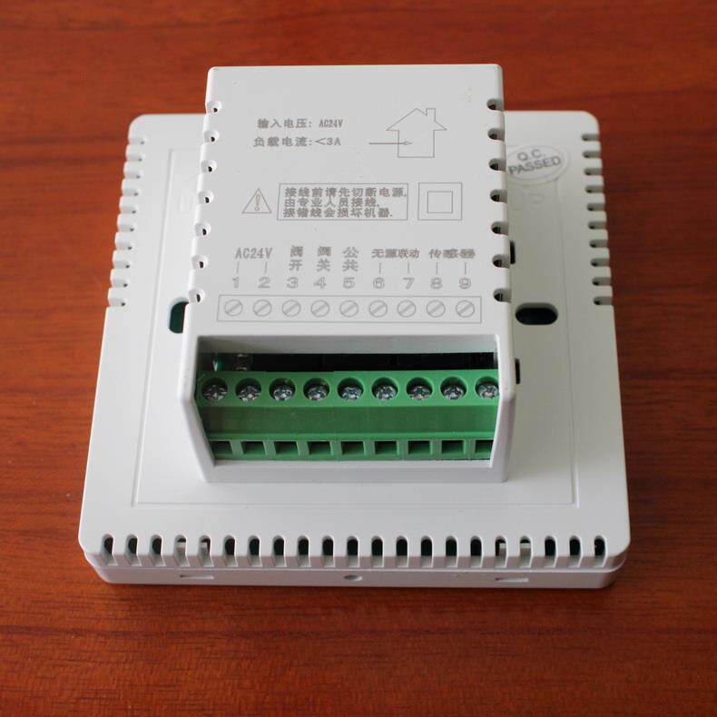 中央空调AC24V新款风柜机浮点型控制器面板比例阀比例积分温控器