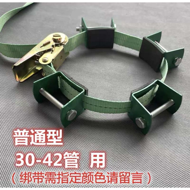钢管树木固定器全套园林绿化树木支撑杆支架套环卡扣配套夹子