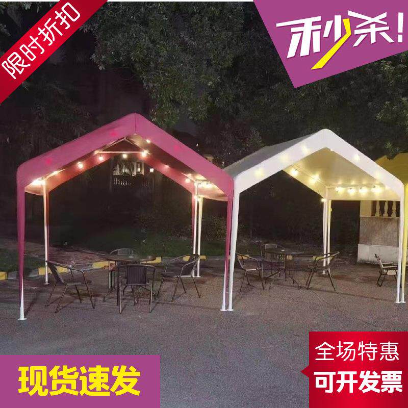户外遮阳集市摆摊家用简易移动防晒防雨网红帐篷户外篷房