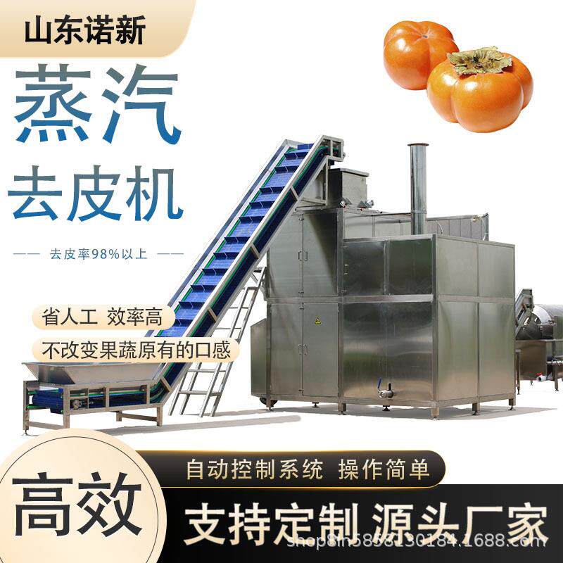 生姜清洗去皮机全自动蒸汽脱皮机多功能果蔬剥皮设备