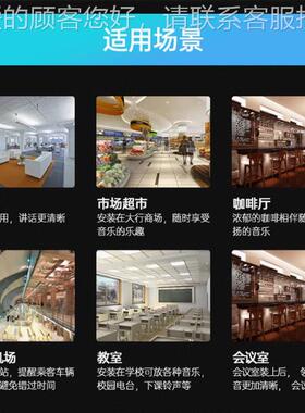 Y00定压功放机8分M区超8大率户30266外校园广播商场防水功音柱专