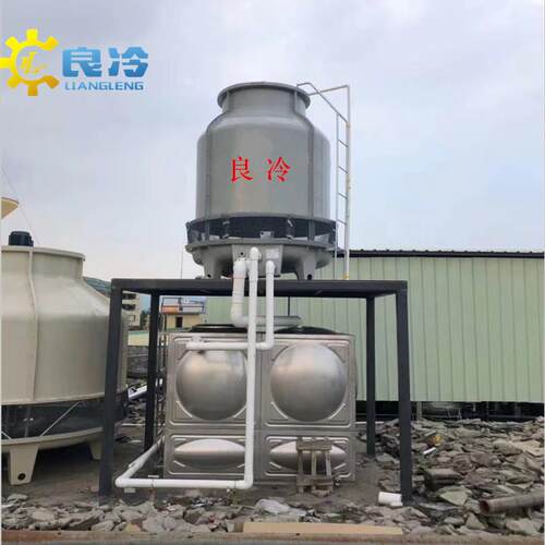 冷却塔冷水塔工业小型加厚玻璃钢高温降温凉水塔10T至200吨散热塔