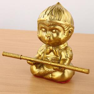 小款齐佛天大圣摆件铜孙悟空摆件346斗车圣一心向佛载家居桌面战