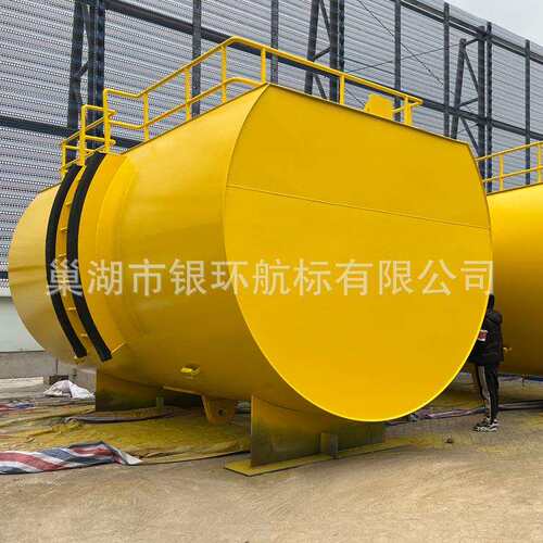 银环航标工厂供应优质钢制系泊浮筒 抗台风系泊浮鼓 锚浮标钢质