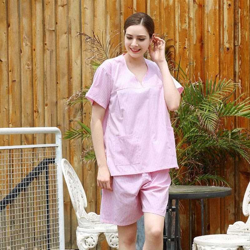 新款直销桑拿服酒店温泉美容院养生馆足浴服套装情侣浴衣安然纳米