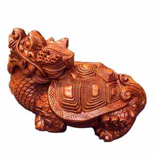 木雕直销木质雕刻花梨工艺礼品木龙非洲工厂摆件木制龟