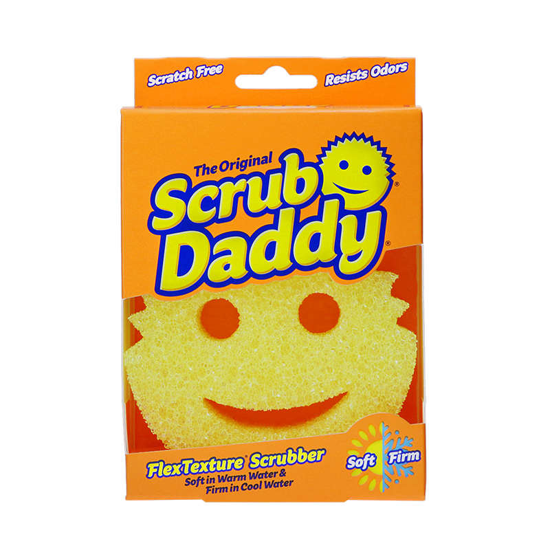 Scrub Daddy笑脸经典老爸魔力擦清洁百洁布厨房去污擦海绵洗碗布