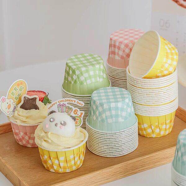 纸杯蛋糕纸杯卷口蛋糕杯纸托一次性防油模具马芬麦芬烤箱专用烘焙