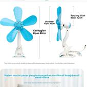 大风力夹扇桌面办公室小型电风扇壁扇强风小风扇遥控定时广东发货