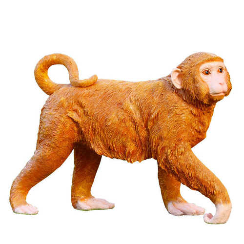 仿真猴子玻璃钢雕塑动物庭院假山公园景区户外园林景观装饰摆件