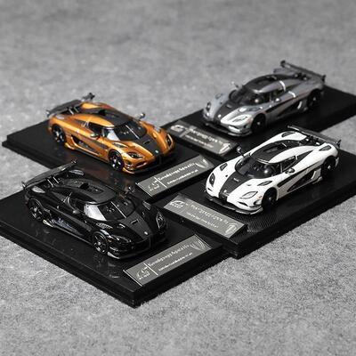 小车艺术1:64 Koenigsegg Agera Rs人工合金汽车模型