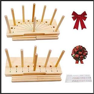 for 木质蝴蝶结制作工具 Maker Bow Ribbon 节日花环制作器
