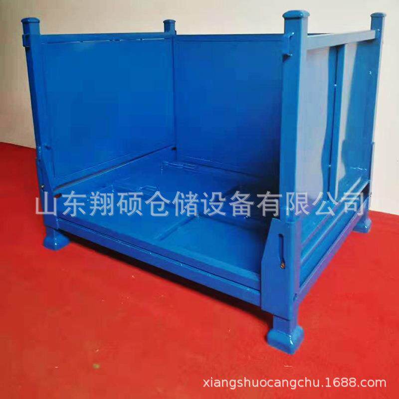 金属周箱硕 皮料箱 铁转物料周转ANN筐 仓储笼 翔仓储