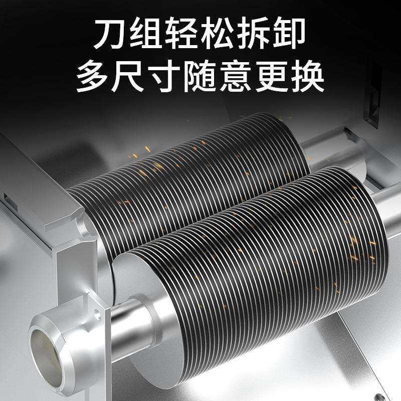 多锈钢家用JFX商用小型电动手动功能切机不切片机肉切丝机绞肉沫