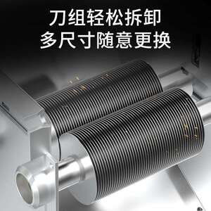 多锈钢家用JFX商用小型电动手动功能切机不切片机肉切丝机绞肉沫