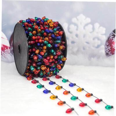1/3/5M Christmas Decoration Light String Xmas Wreath DIY Col