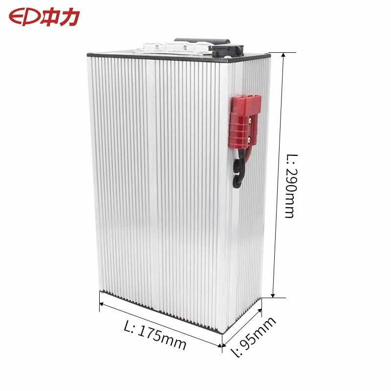 中力电动叉车F4小金刚24V20A锂电池充电器电池DB4DB2电池总成配件