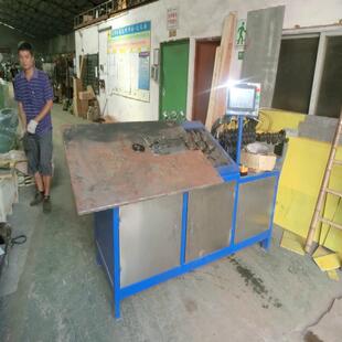 山东只能线材折弯成型机 伺服系统2D线材成型就 数控折线机